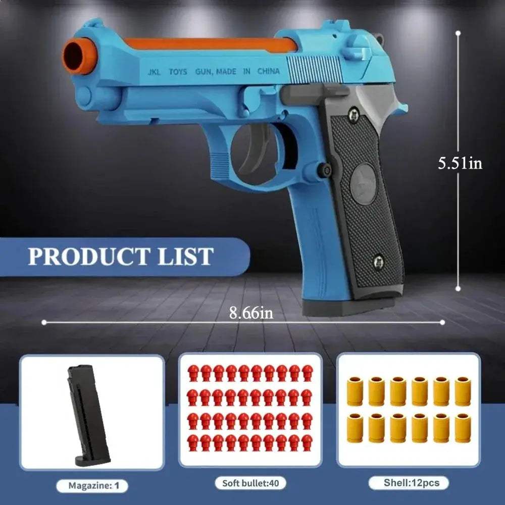 Tactical Toy Gun With EVA Soft Bullets For Outdoor Battles - ToylandEU