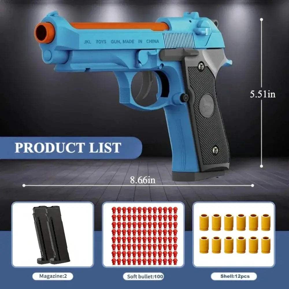 Tactical Toy Gun With EVA Soft Bullets For Outdoor Battles - ToylandEU