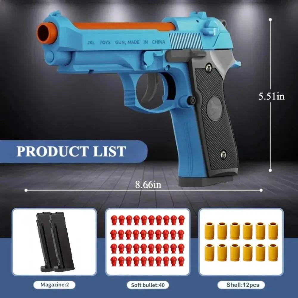 Tactical Toy Gun With EVA Soft Bullets For Outdoor Battles - ToylandEU