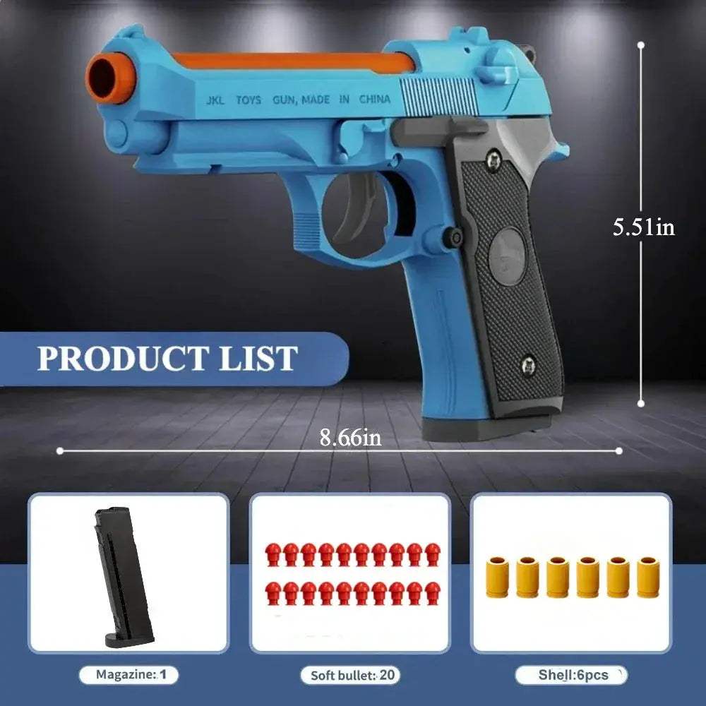 Tactical Toy Gun With EVA Soft Bullets For Outdoor Battles - ToylandEU