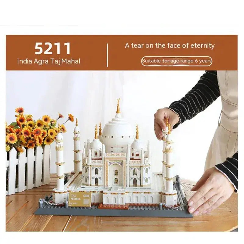 Taj Mahal Lego Compatible Building Blocks Set 1113 Pieces - ToylandEU