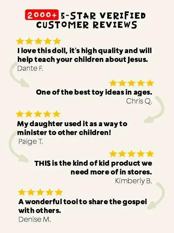  Talking Jesus Doll Plush Teaches 10 Bible Lessons -  ToylandEU™