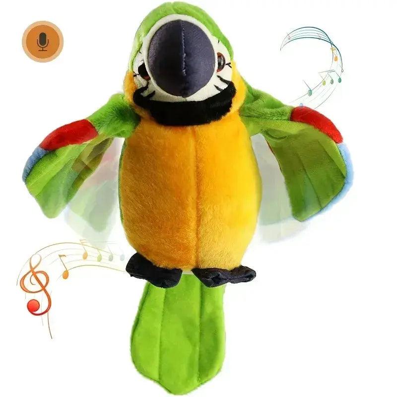  Talking Macaw Parrot Plush Toy With Voice Recording Pro -  ToylandEU™
