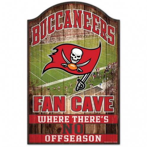 Tampa Bay Buccaneers 11x17 Wood Sign For Fan Cave Decor - ToylandEU