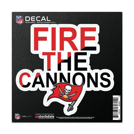  Tampa Bay Buccaneers 6x6 All Surface Vinyl Decal Slogan -  ToylandEU™