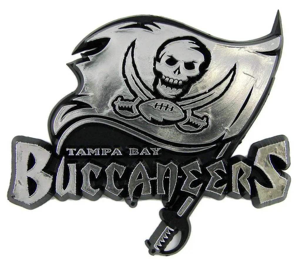 Tampa Bay Buccaneers Auto Emblem - Silver - ToylandEU
