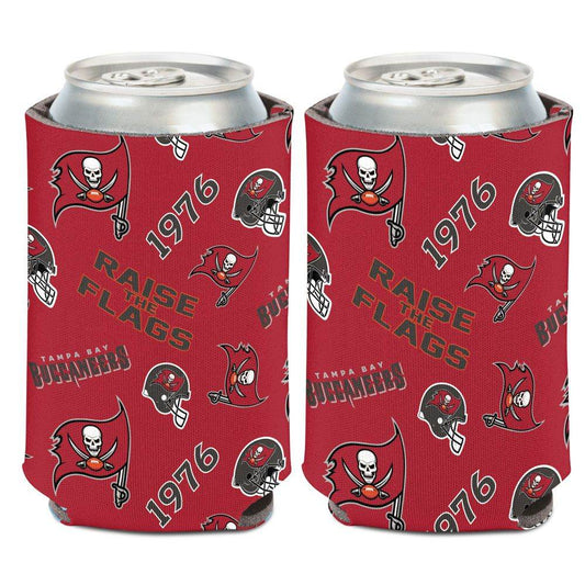 Tampa Bay Buccaneers Can Cooler Scatterprint Design - ToylandEU