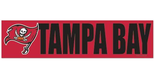 Tampa Bay Buccaneers Decal Bumper Sticker - Special Order - ToylandEU