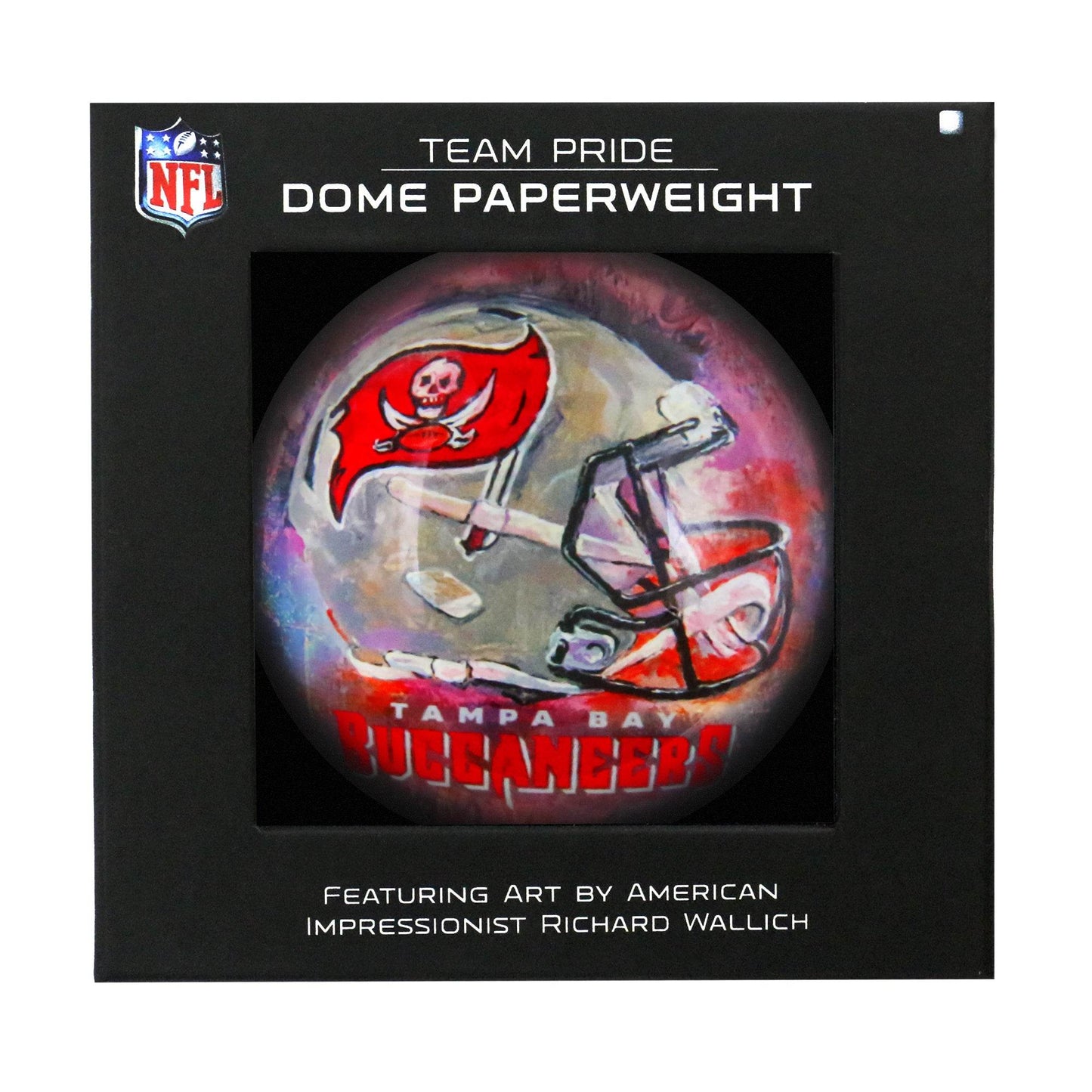 Tampa Bay Buccaneers Domed Paperweight Officially Licensed - ToylandEU