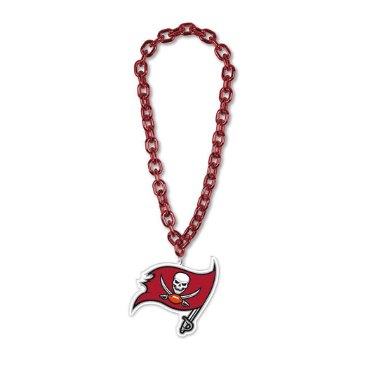 Tampa Bay Buccaneers Foam Logo Necklace With 38 Inch Chain - ToylandEU