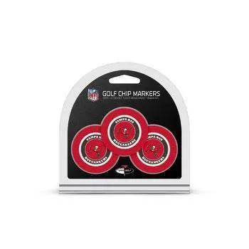 Tampa Bay Buccaneers Golf Chip With Markers 3 Pack Set -  ToylandEU™