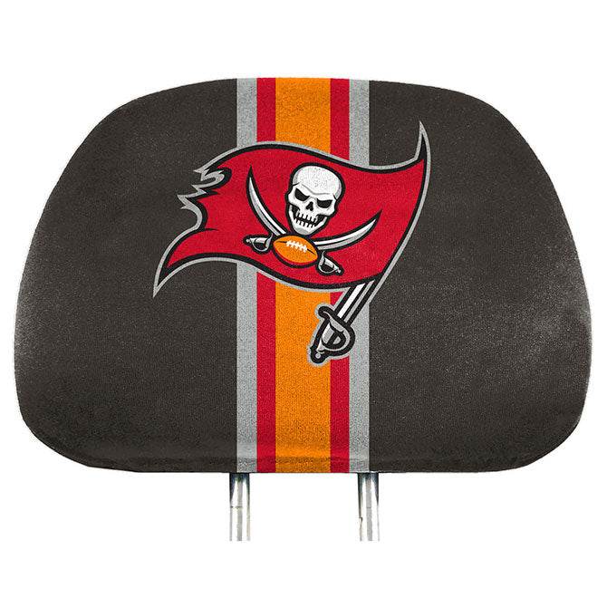 Tampa Bay Buccaneers Headrest Covers Full Printed Logo - ToylandEU