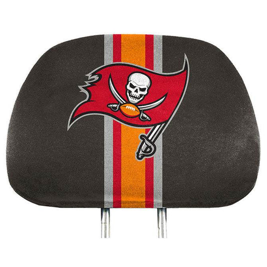 Tampa Bay Buccaneers Headrest Covers Full Printed Logo - ToylandEU