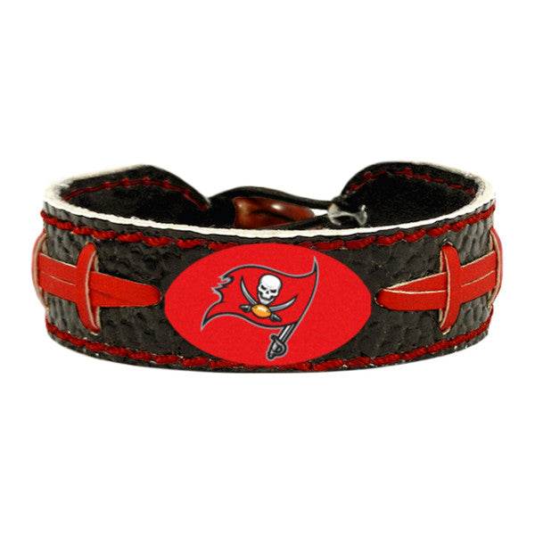 Tampa Bay Buccaneers Leather Bracelet With Ceramic Bead - ToylandEU