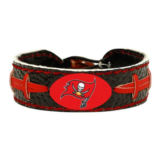 Tampa Bay Buccaneers Leather Bracelet With Ceramic Bead - ToylandEU