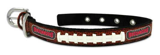  Tampa Bay Buccaneers Leather Football Pet Collar Small -  ToylandEU™