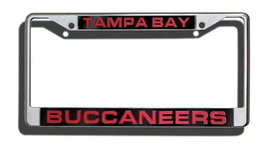  Tampa Bay Buccaneers License Plate Frame Laser Cut Chrome -  ToylandEU™