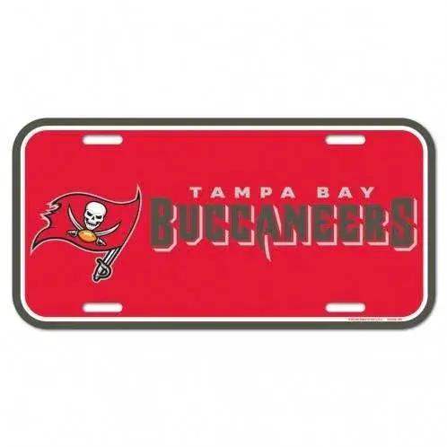  Tampa Bay Buccaneers License Plate Plastic -  ToylandEU™