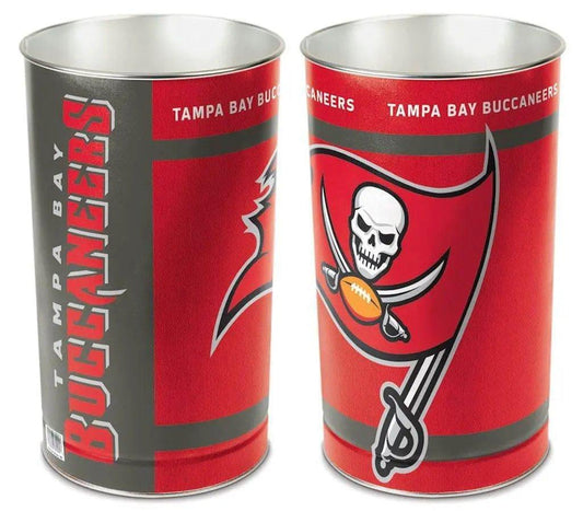  Tampa Bay Buccaneers Metal Wastebasket 15 Inch Team Spirit -  ToylandEU™