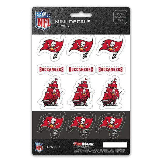  Tampa Bay Buccaneers Mini Decal Set 12 Pack Premium Vinyl -  ToylandEU™