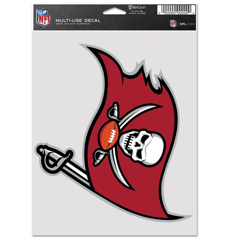 Tampa Bay Buccaneers Multi Use Fan Decals Pack Set - ToylandEU
