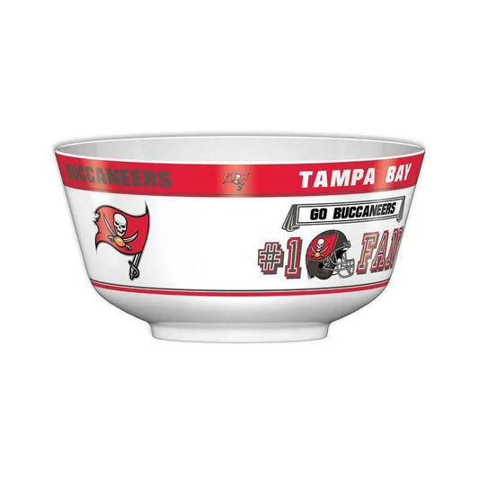  Tampa Bay Buccaneers Party Bowl All Pro Co Melamine Dish -  ToylandEU™