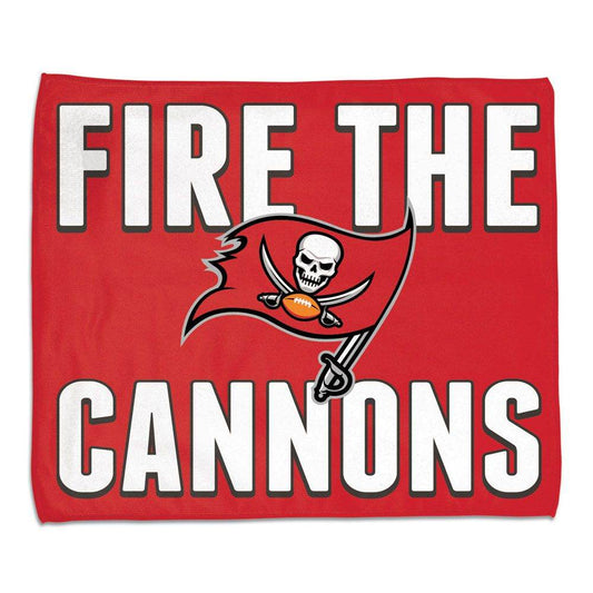 Tampa Bay Buccaneers Rally Towel 15x18 Full Color Gear - ToylandEU
