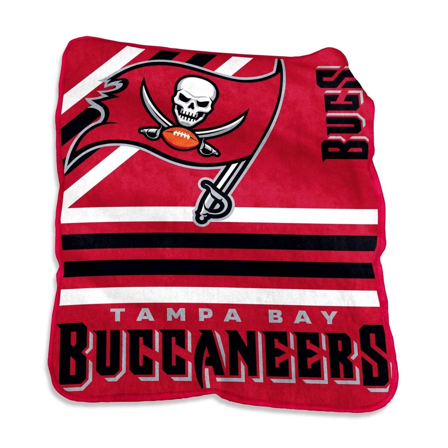 Tampa Bay Buccaneers Raschel Throw Blanket 50x60 Inches - ToylandEU