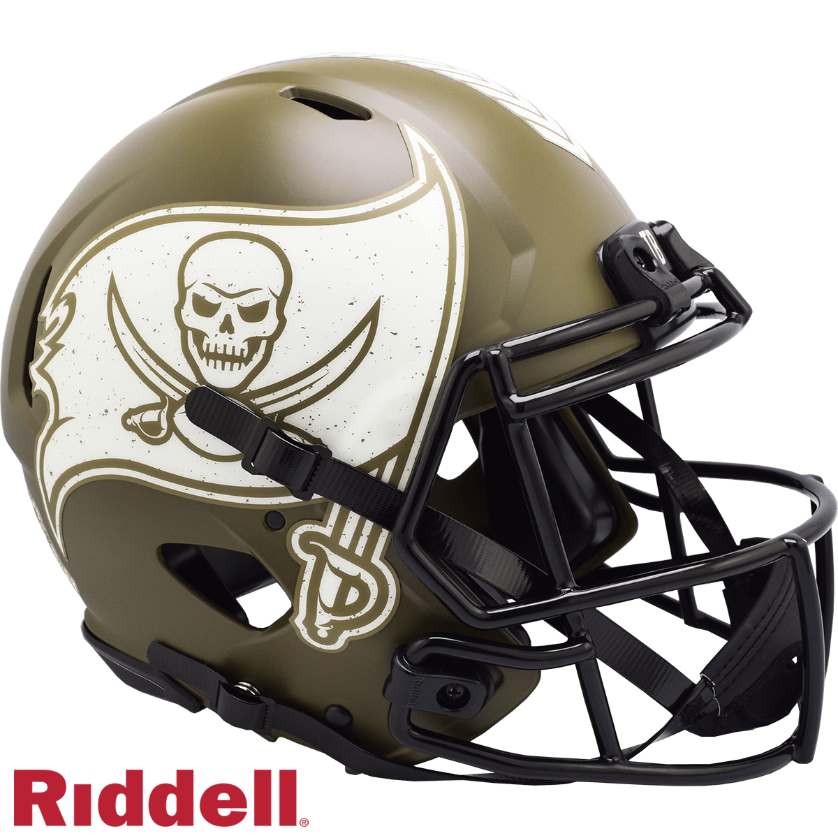 Tampa Bay Buccaneers Riddell Speed Salute To Service Helmet - ToylandEU