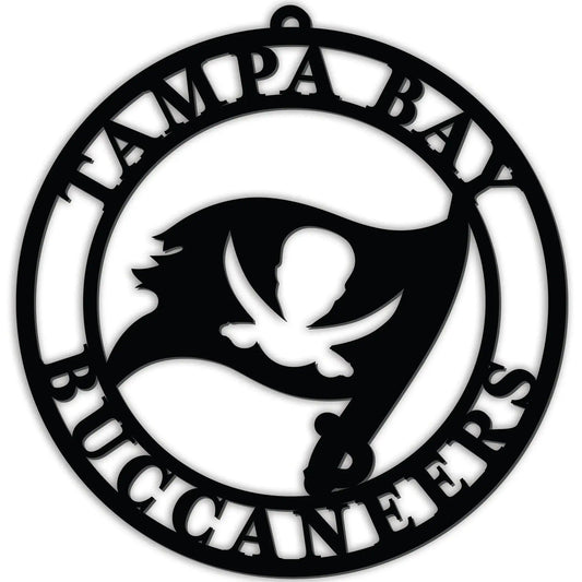  Tampa Bay Buccaneers Sign Door Hanger 16 Inch Black PVC -  ToylandEU™