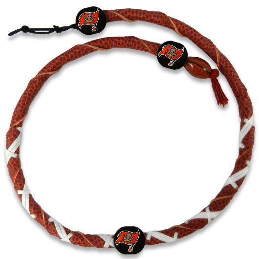Tampa Bay Buccaneers Spiral Football Necklace With Beads - ToylandEU