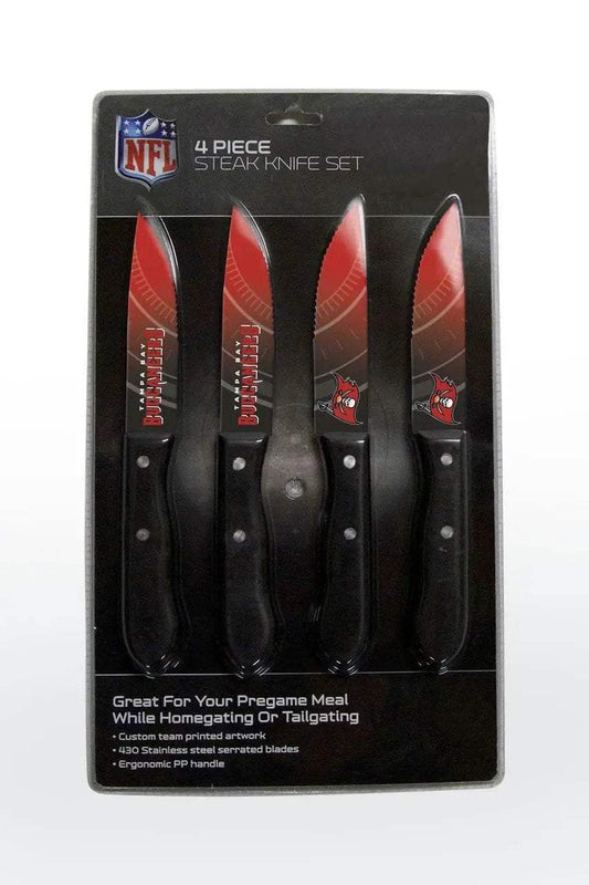  Tampa Bay Buccaneers Steak Knife Set 4 Pack With Artwork -  ToylandEU™