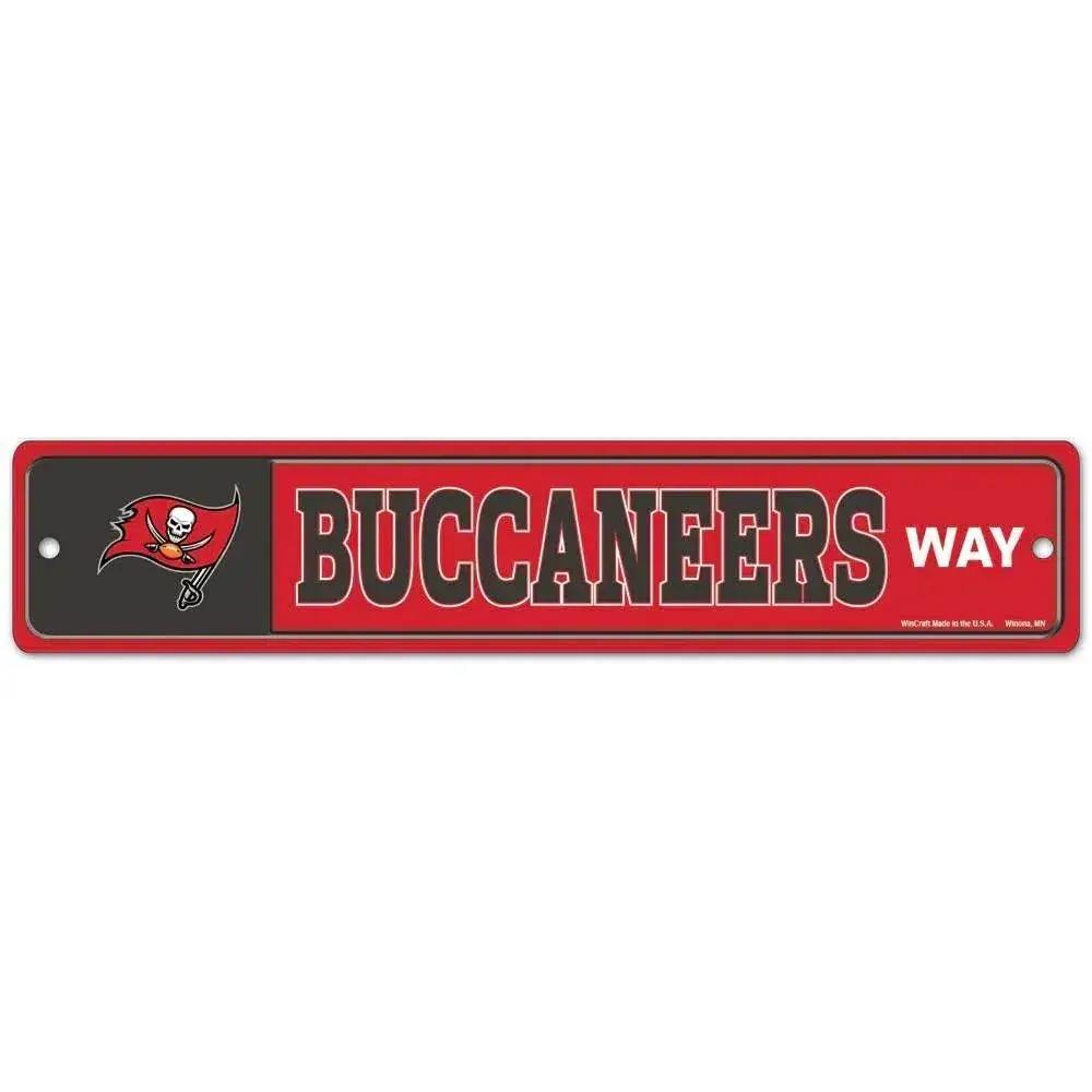  Tampa Bay Buccaneers Street Sign Plastic 3.75x19 Inches -  ToylandEU™