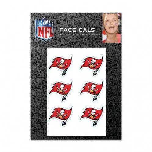  Tampa Bay Buccaneers Tattoo Face Decals Waterless Skin Safe -  ToylandEU™