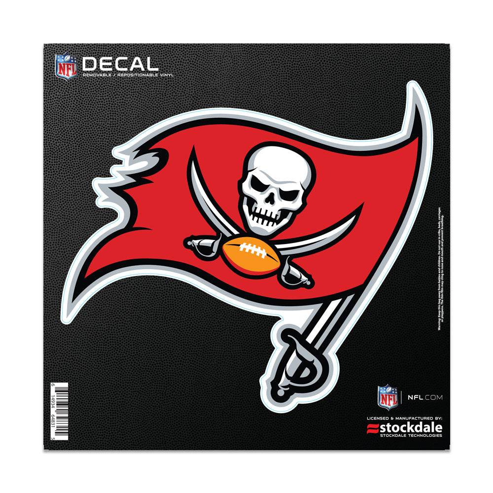 Tampa Bay Buccaneers Vinyl Decal 6x6 All Surface Logo - ToylandEU