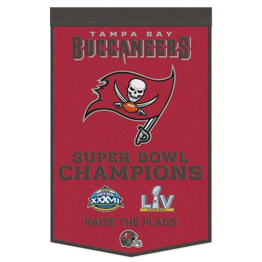  Tampa Bay Buccaneers Wool Banner 24x38 Dynasty Champ Design -  ToylandEU™