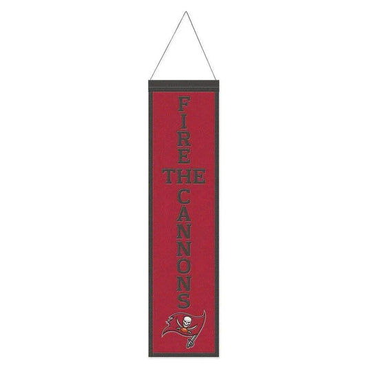  Tampa Bay Buccaneers Wool Banner 8x32 Heritage Slogan -  ToylandEU™