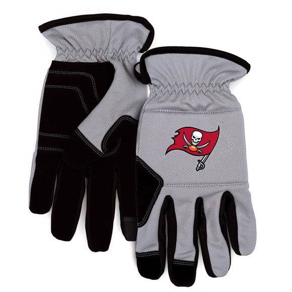 Tampa Bay Buccaneers Work Gloves Padded Protection - ToylandEU