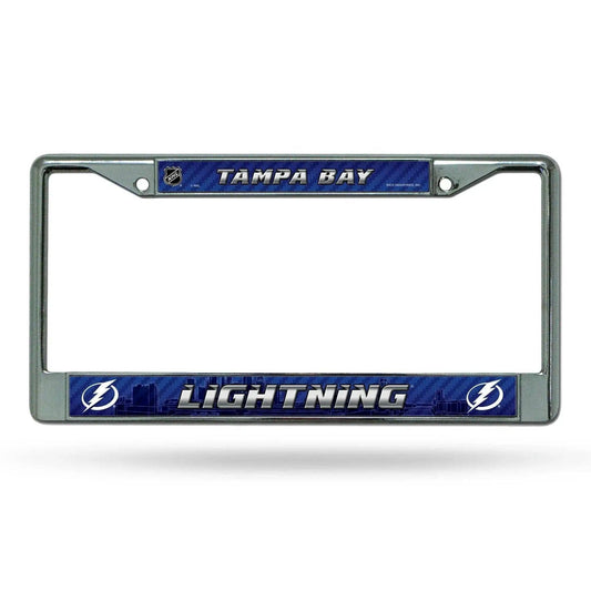  Tampa Bay Lightning Chrome License Plate Frame Printed -  ToylandEU™