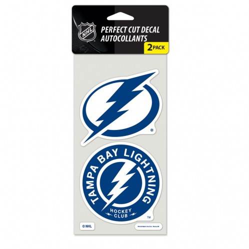 Tampa Bay Lightning Decal 4x4 Cut Set 2 Special Order - ToylandEU