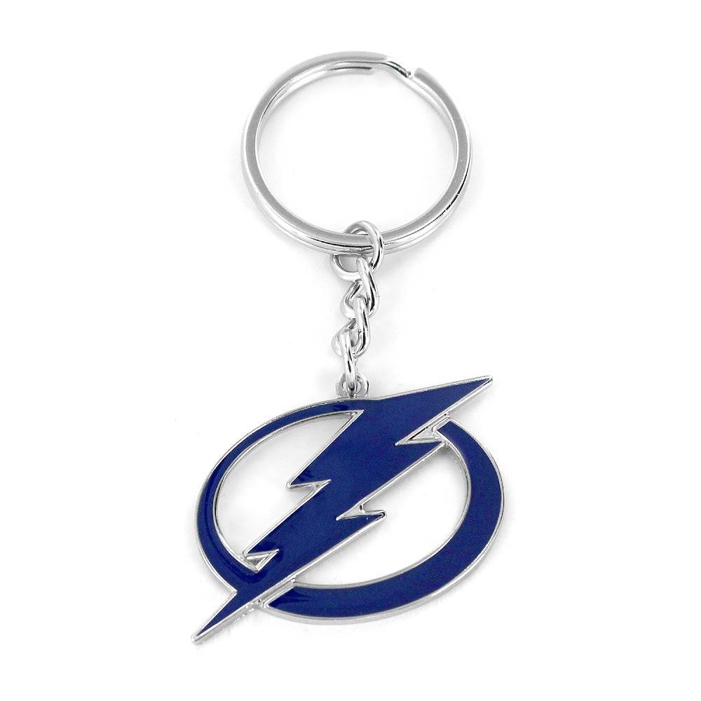 Tampa Bay Lightning Keychain Logo Metal Key Ring Gear - ToylandEU