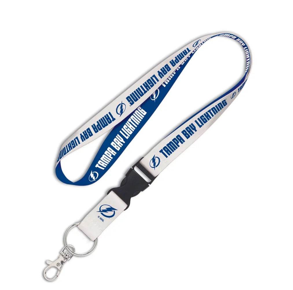 Tampa Bay Lightning Lanyard Detachable Buckle Two Color - ToylandEU