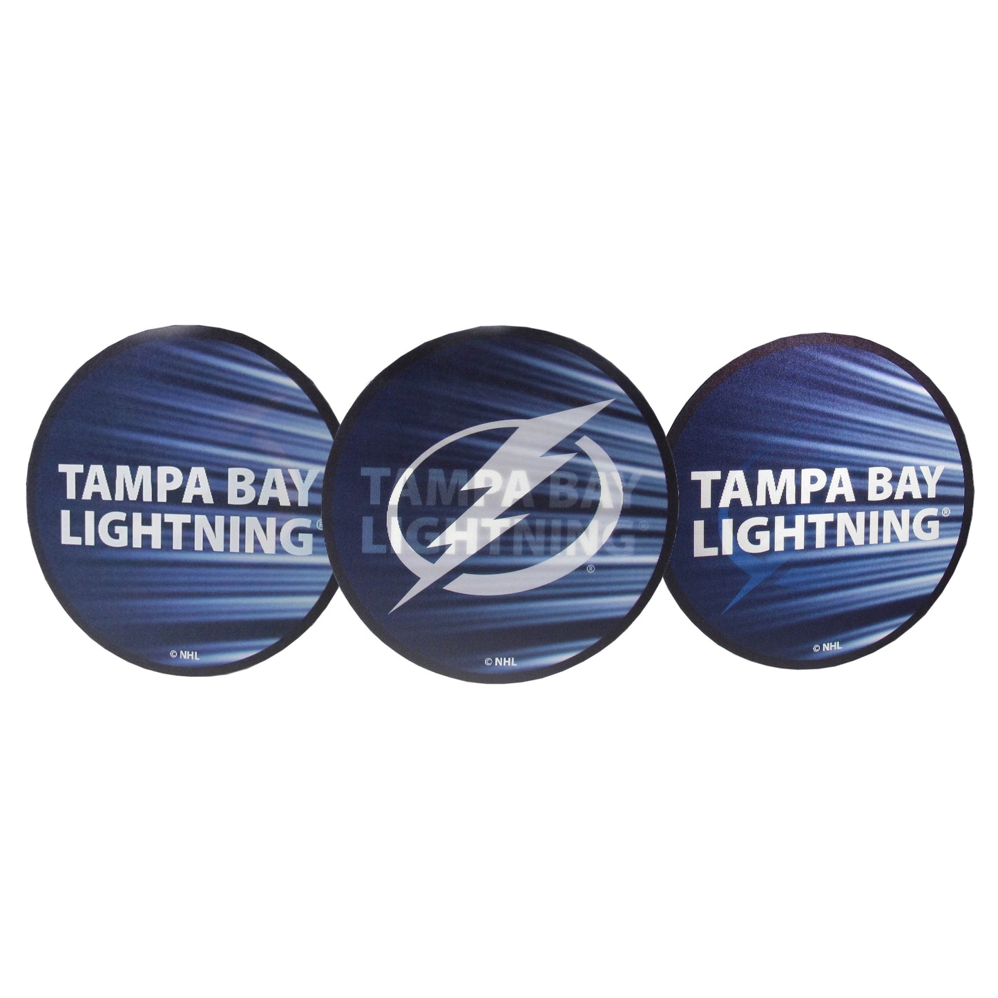 Tampa Bay Lightning Lenticular Decal Outdoor Indoor 5 Inch - ToylandEU