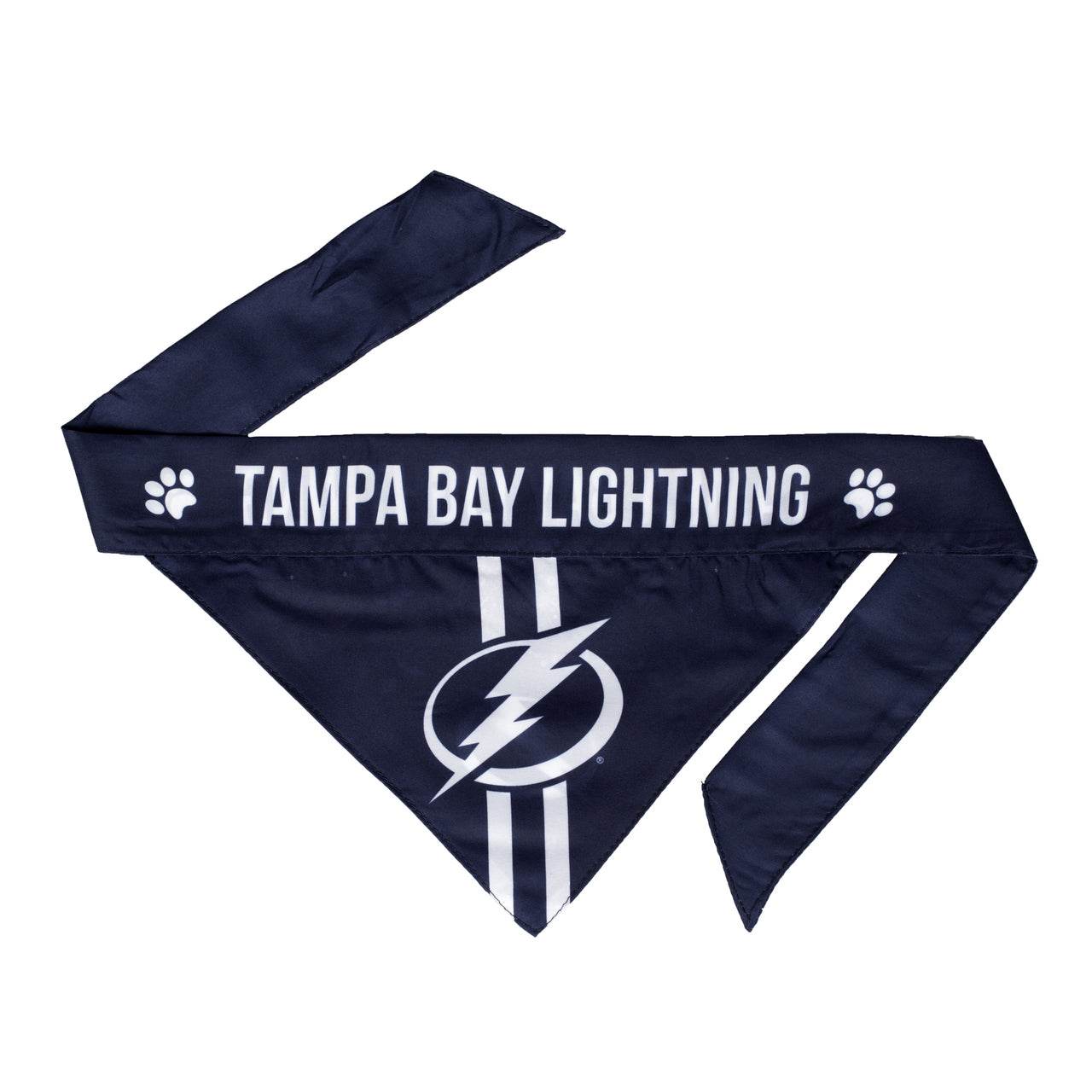 Tampa Bay Lightning NHL Pet Bandanna Size Small Reversible - ToylandEU