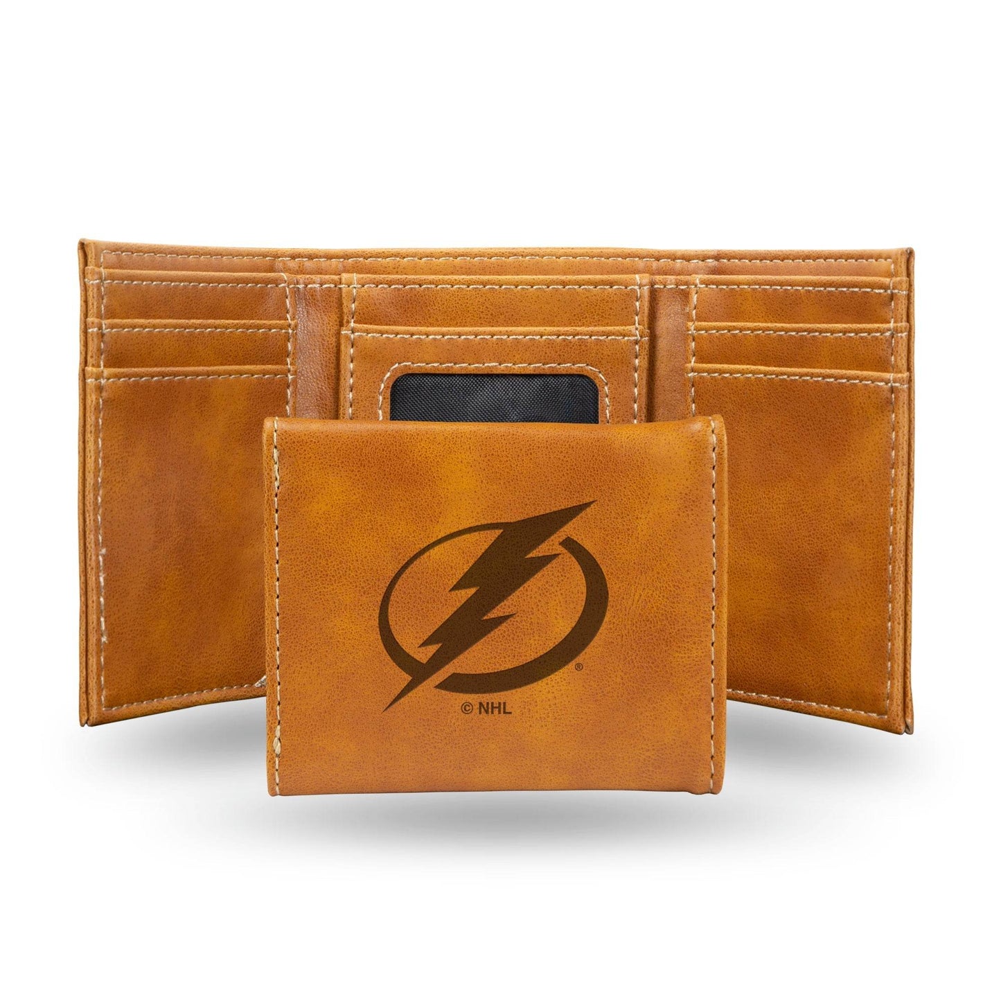 Tampa Bay Lightning Trifold Wallet Laser Engraved Gift - ToylandEU