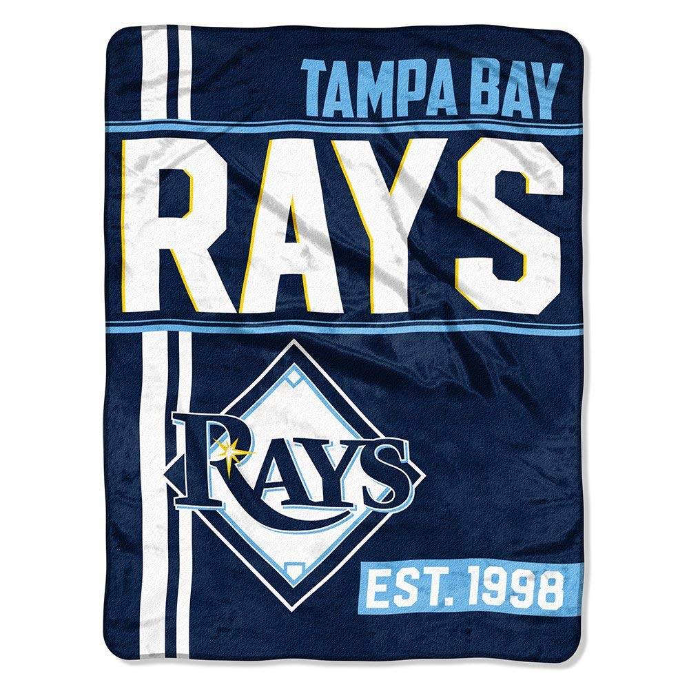 Tampa Bay Rays Blanket 46x60 Micro Raschel Walk Off Design - ToylandEU