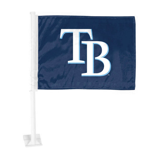 Tampa Bay Rays Car Flag Primary Logo Nylon Clip Durable - ToylandEU