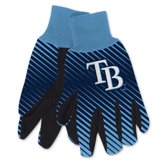 Tampa Bay Rays Gloves Two Tone Style Adult Size Official - ToylandEU