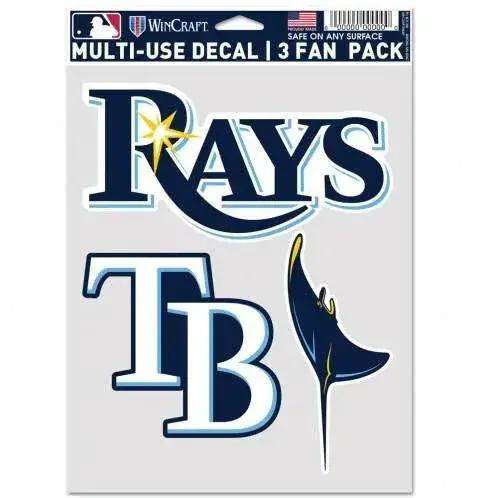  Tampa Bay Rays Removable Multi Use Decal Set 3 Pack -  ToylandEU™