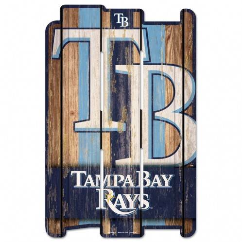 Tampa Bay Rays Sign 11x17 Wood Fence Style Wall Art - ToylandEU